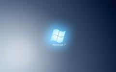 Windows seven fond ecran windows 7 divers dégradés de bleu avec touche de violet