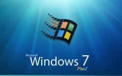 Windows seven fond ecran windows 7 plus