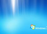 Windows seven fond ecran windows 7 dégradé de bleu 0003
