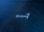 Windows seven fond ecran windows 7,  S de windows entrelacé avec le chiffre 7