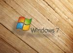 Windows seven fond ecran windows 7 sur planches de bois