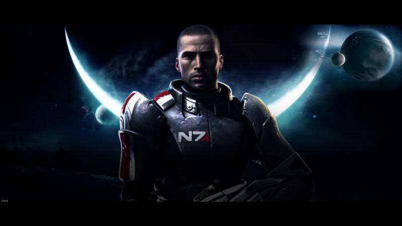 mass effect 3 fond ecran wallpaper dark