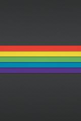 fond ecran iphone rainbowl 320x480 couleurs arc en ciel