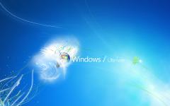 Windows seven fond ecran windows 7 ultimate, logo entouré de vie
