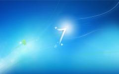 Windows seven fond ecran windows 7 avec oiseaux
