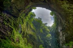 Fond écran nature arche naturelle dans la jungle magnifique beaute nature