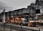 Locomotive ancienne à vapeur modele numero 441085