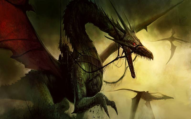Dragon et son maître, image fond ecran 0007