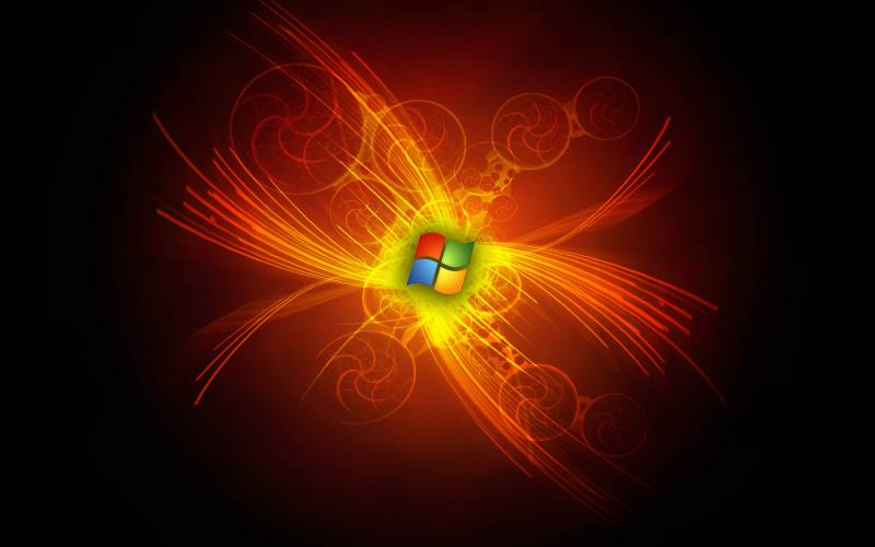 Windows seven fond ecran windows 7 0046 séries de lignes