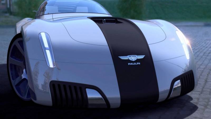 Voiture du futur paulin vr concept dp